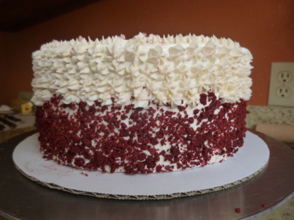 peppermint red velvet cake 4
